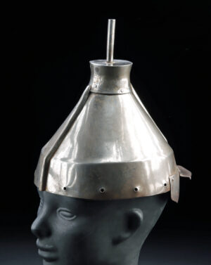 Early 19th C. Chinese Qing Dynasty Bannerman Helmet