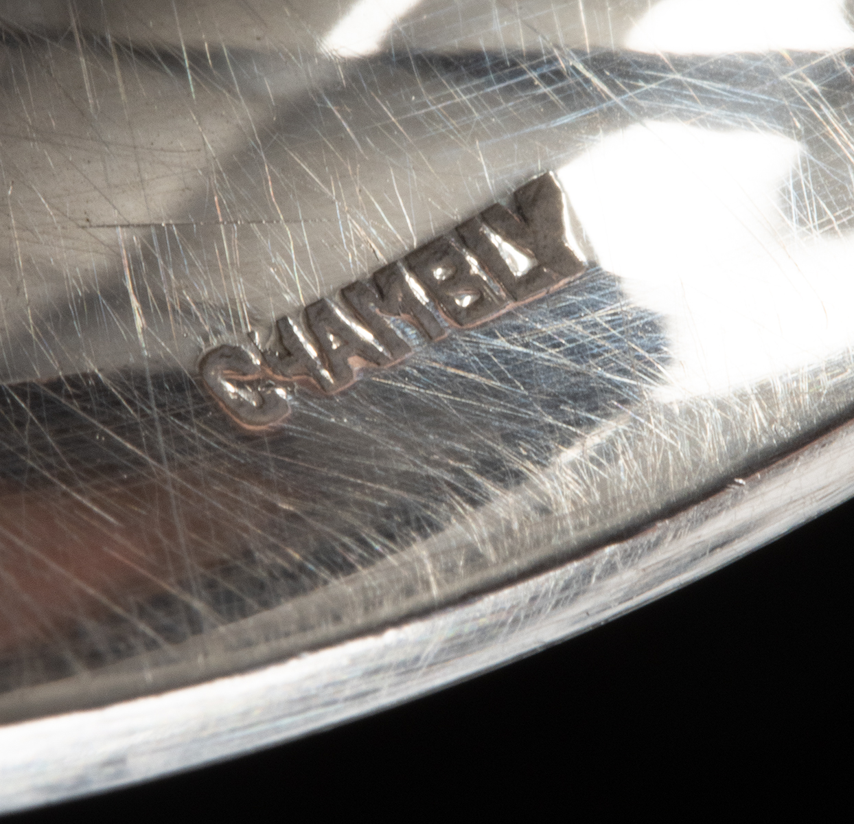 Lot 347, Auction 3/19/2026: French Chambly Arlequin Sterling Silver Flatware 69 pcs - Image 4