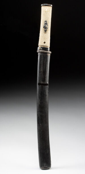 Lot 14b, Auction 3/19/2026: Japanese Edo Wakizashi Koshirae Fitting, Saya & Kojirae