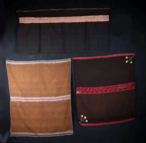 Lot 305b, Auction 3/19/2026: Three Peru / Bolivia Handwoven Wool Women's Mantles