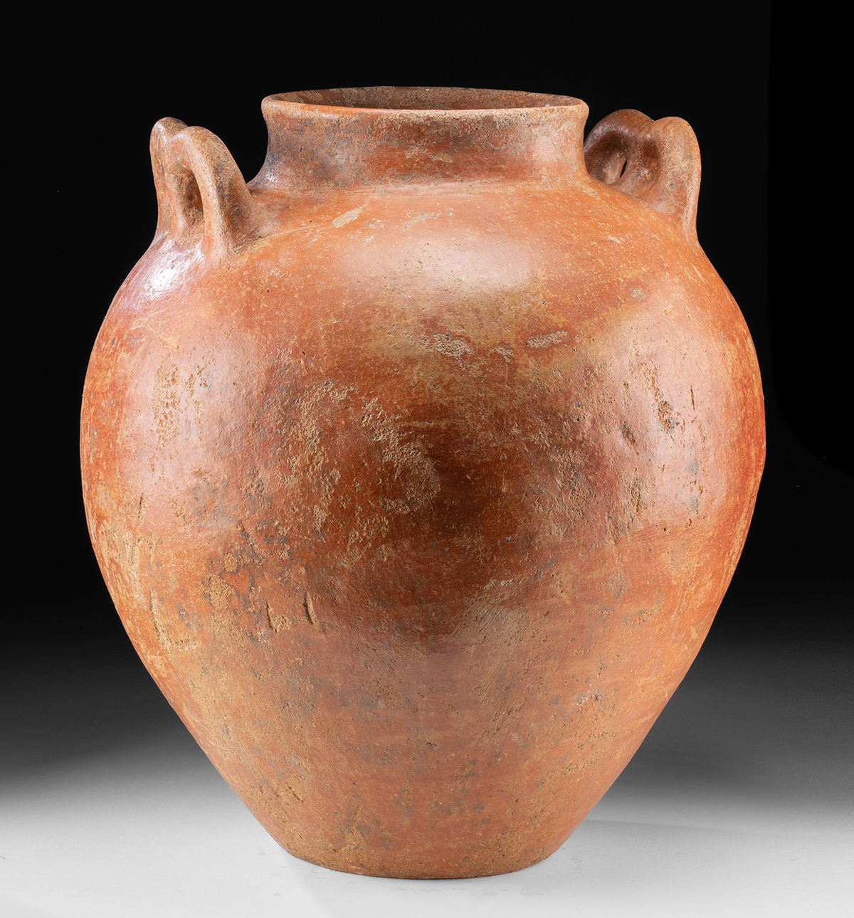 Huge Hellenistic Greek Redware Storage Jar - Image 3