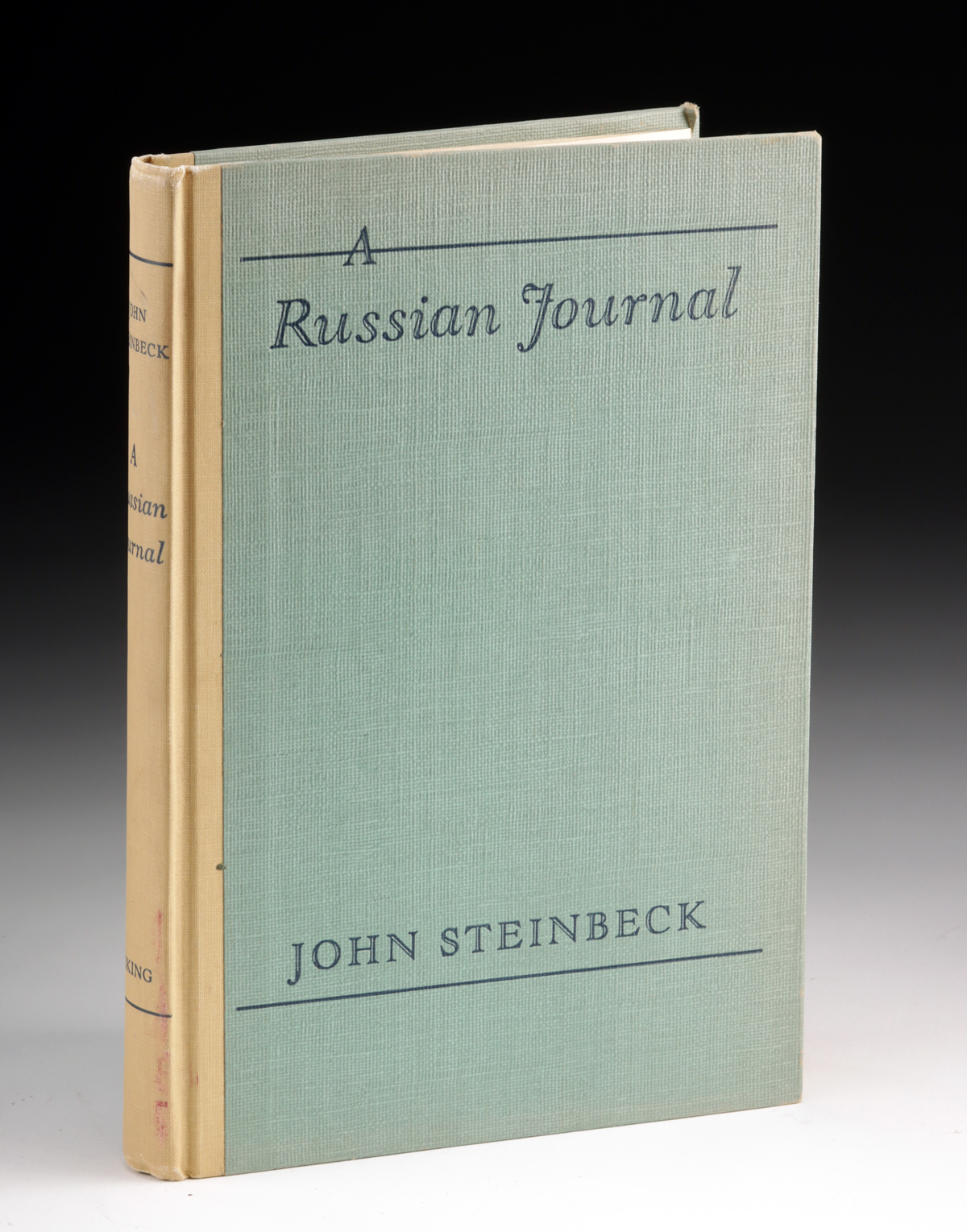 Lot 315a, Auction 3/19/2026: "A Russian Journal" by John Steinbeck, 1948 1st Edition