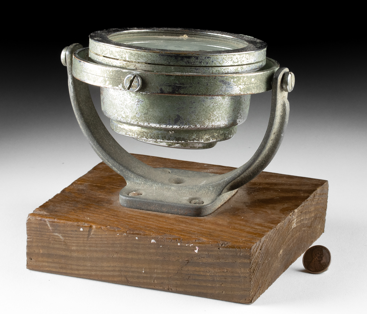 Lot 344, Auction 3/19/2026: Rare 1930s Gimbal Compass for Russian Military Aircraft - Image 5
