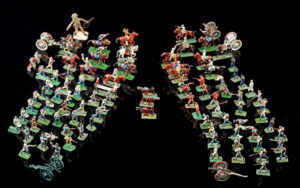 Lot 325, Auction 3/19/2026: 1960s Miniature Lead 32mm US Civil War Soldiers by SAE