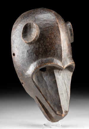 Lot 284, Auction 3/19/2026: Mali Bamana Wood Monkey Initiation Mask