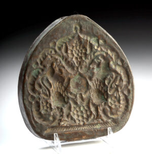 Lot 62, Auction 3/19/2026: 19th C. Tibetan Bronze Tsa Tsa Mold