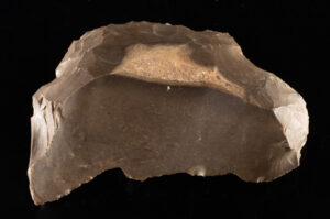 Lot 121, Auction 3/19/2026: Prehistoric French Acheulean Flint Scraper Tool