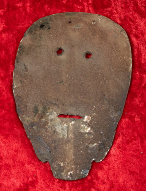 Lot 226, Auction 3/19/2026: Exceptionally Rare Ancient Hopewell Mica Sheet Mask