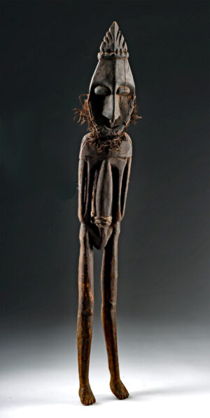 Lot 302a, Auction 3/19/2026:  Papua New Guinea Sepik River Wood Ancestral Figure