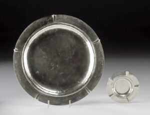 Lot 314, Auction 3/19/2026: Pair of Spratling Taxco Silver Plates - Tomas Vega