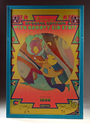 Lot 356, Auction 3/19/2026: Peter Max Poster - "Penneys" (1969)
