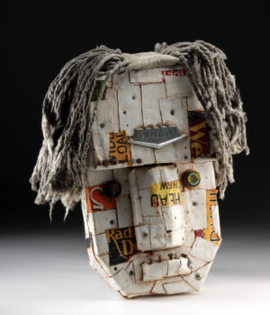 Lot 365, Auction 3/19/2026: Patrick Amiot & Brigitte Laurent "Pop Rivet Mask I"