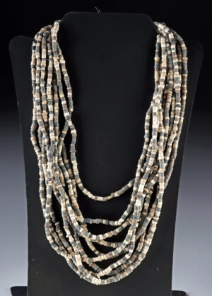 Lot 94, Auction 3/19/2026: Mesopotamian 10 Strands of Shell & Steatite Beads