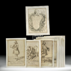 Lot 299, Auction 4/20/2026: 18th C. Oesterreich Etchings "Raccolta di XXIV"