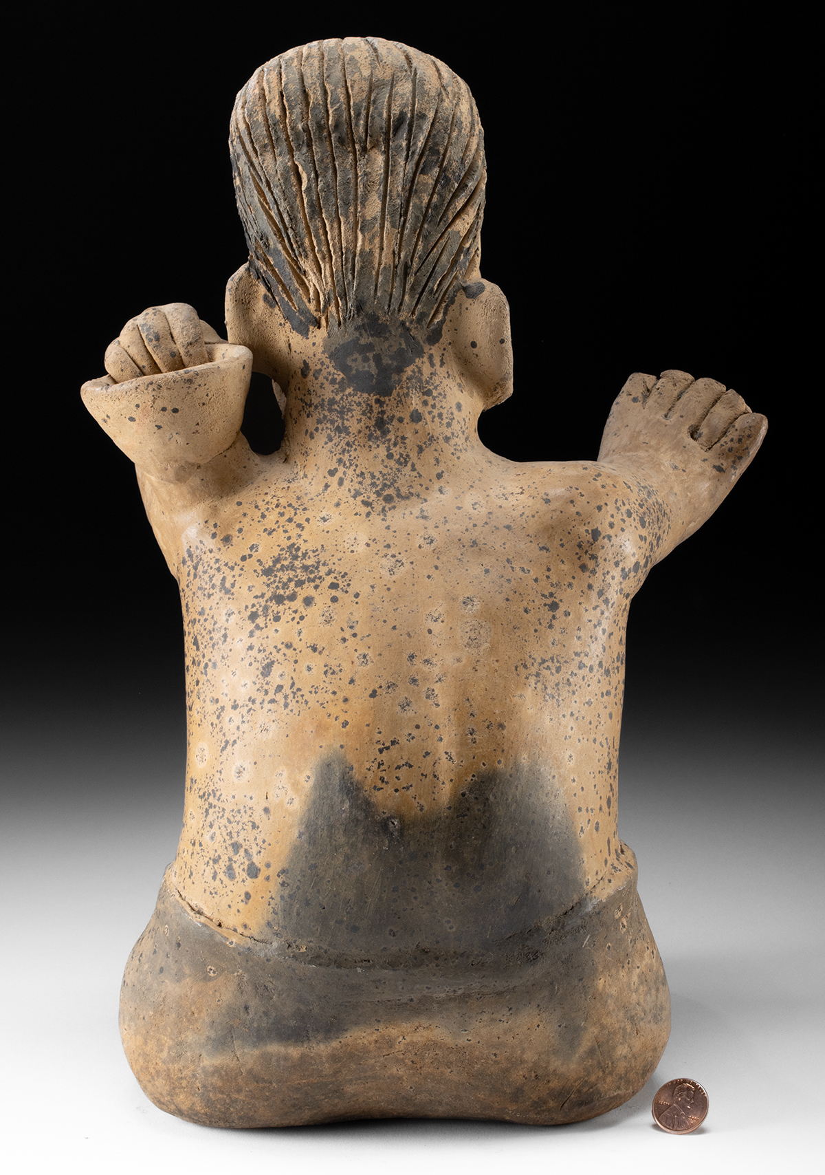 Lot 50c, Auction 4/12/2026: Impressive Jalisco Bichrome Female w/ Tattooed Breasts - Image 3