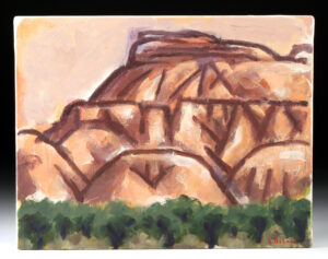 Lot 291, Auction 4/20/2026: Lockwood Dennis Painting -  "Grand Junction" (2002)