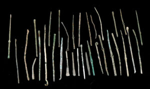 Lot 154a, Auction 4/20/2026: Classical Roman Bronze Pins & Specillum Probes, 33pcs