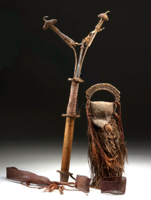 Lot 121, Auction 4/3/2026: Papua New Guinea Bamboo & Vegetal Fiber Implements