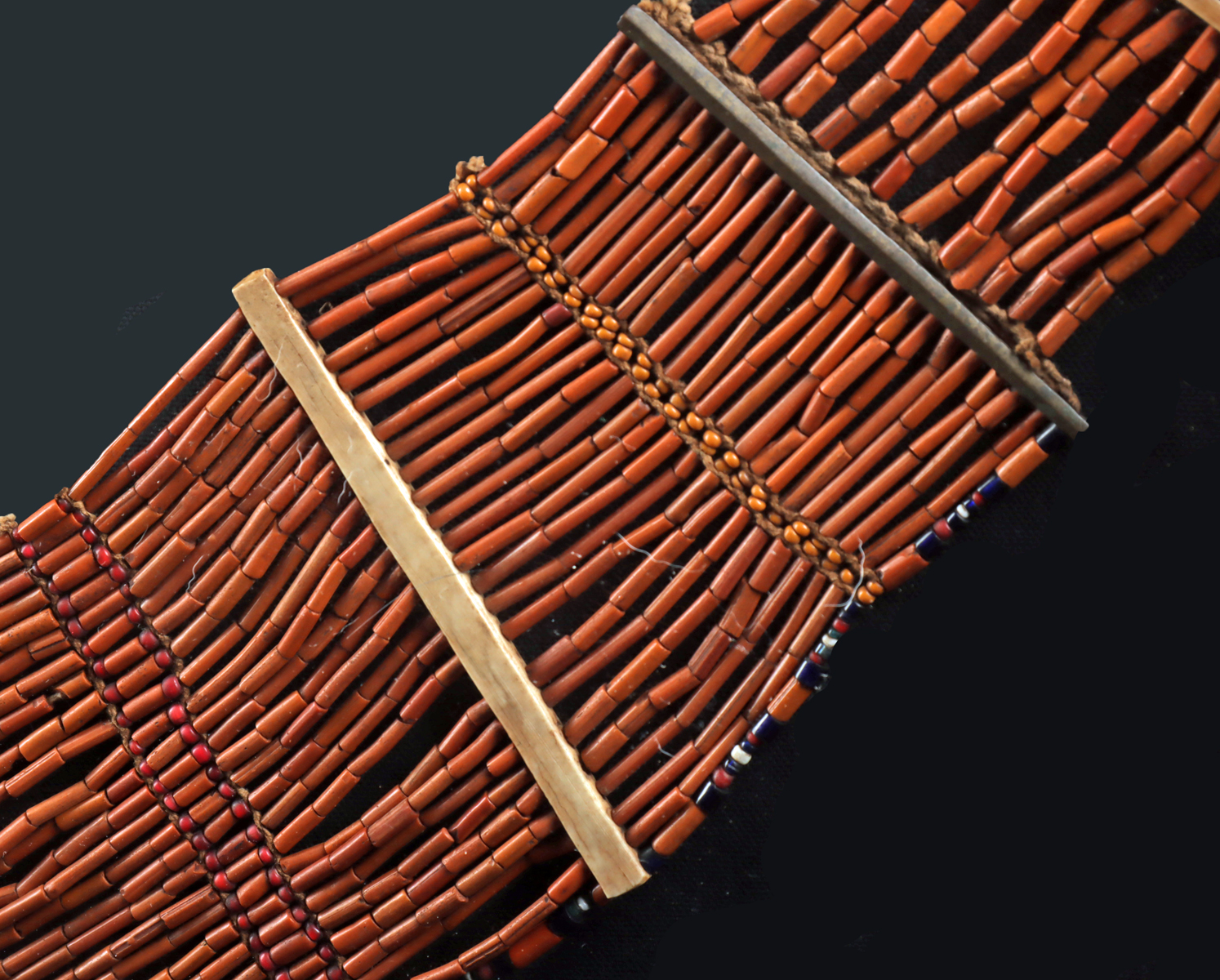 Lot 97a, Auction 4/12/2026: Naga Belt, Bone Hair Pin & Brass Trophy Head Necklace - Image 3