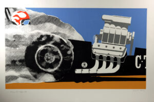 Lot 301, Auction 4/20/2026: Gerald Laing Screenprint - "C.T. Stokers" (1968)