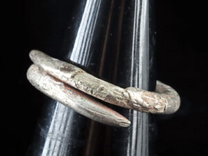 Lot 85a, Auction 4/12/2026: Roman Silver Hair Ring - Coiled Ornament