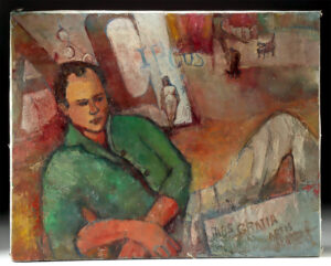 Lot 164, Auction 4/12/2026: Arthur Knebel Painting - Ars Gratia Artis