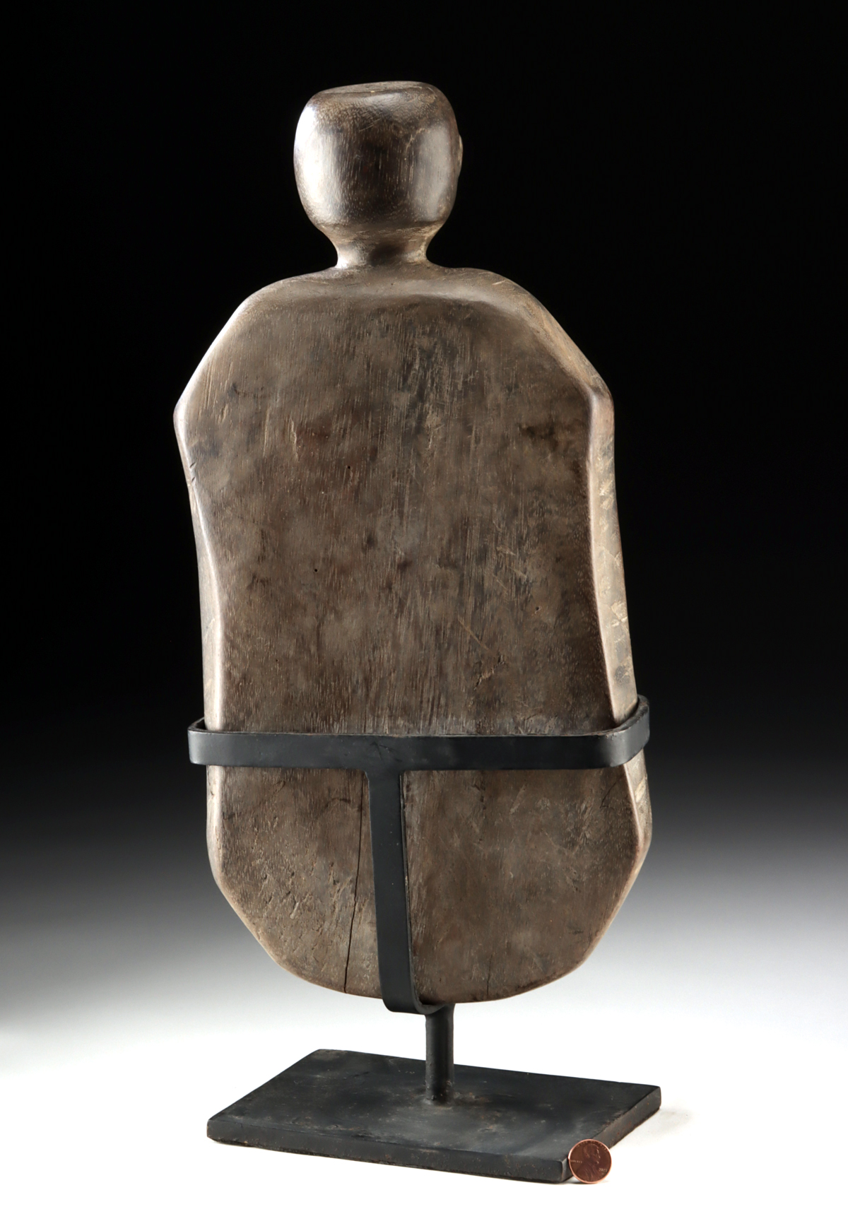 Lot 113a, Auction 4/12/2026: Indonesian Sumba Wood Kabiru Cotton Board Human Form - Image 3