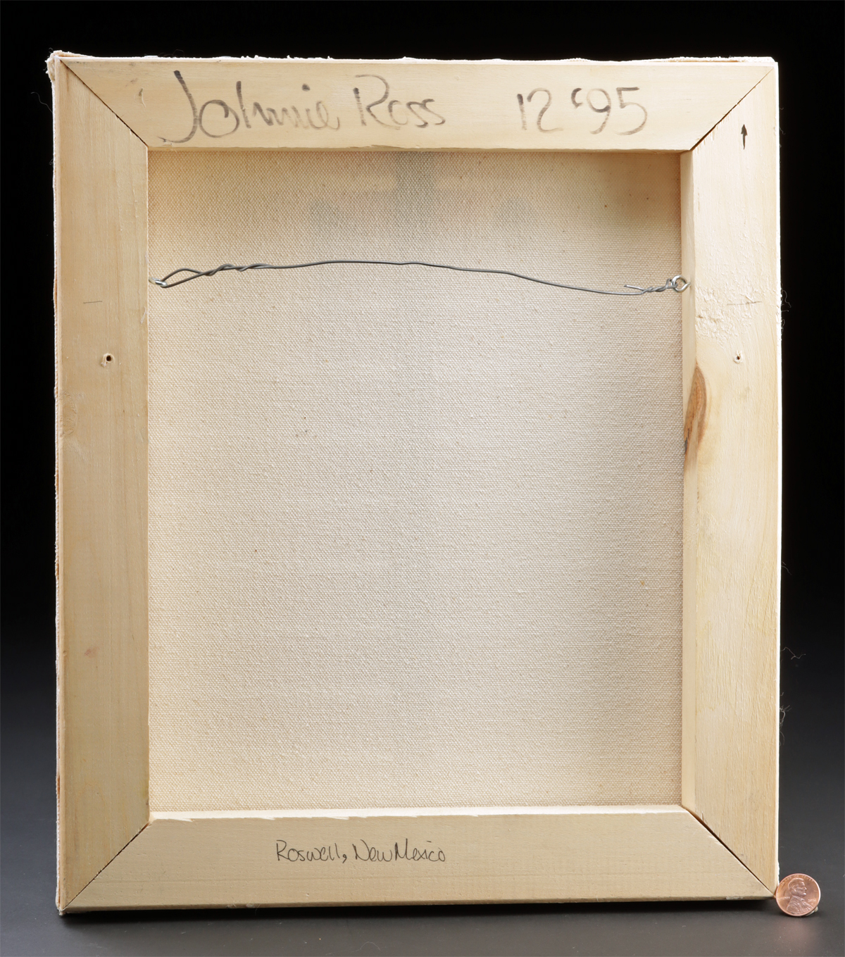 Lot 153, Auction 4/12/2026: Johnnie Winona Ross "Roswell, New Mexico" (1995) - Image 3