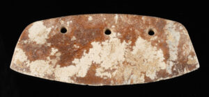 Lot 177, Auction 4/3/2026: Chinese Neolithic Revival Red Stone Ceremonial Blade