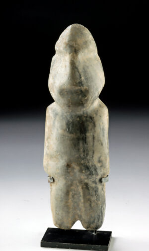 Lot 51, Auction 4/12/2026: Large Guerrero Mezcala Stone Axe God Figure