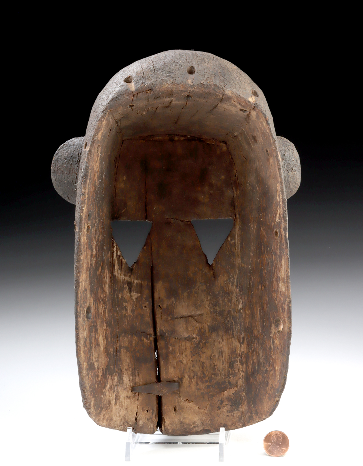 Lot 111, Auction 4/3/2026: West African Dogon Carved Wood Monkey Mask - Image 3