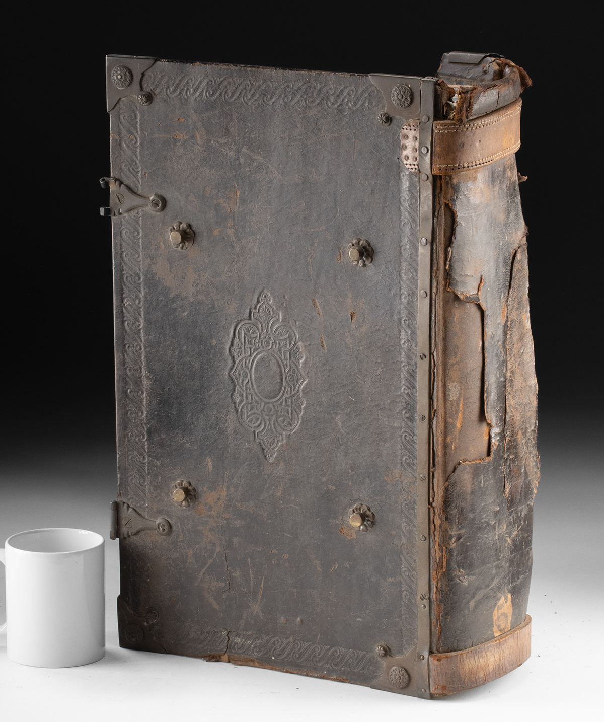 Lot 231, Auction 4/3/2026: Massive 1858 Belgian Cistercian Antiphonary - Westmalle - Image 3