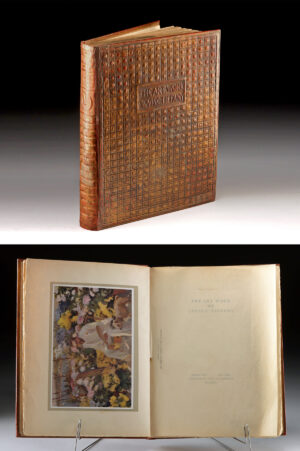 Lot 150, Auction 4/12/2026: Signed "Art Work of Louis C. Tiffany" Limited Ed. 1914