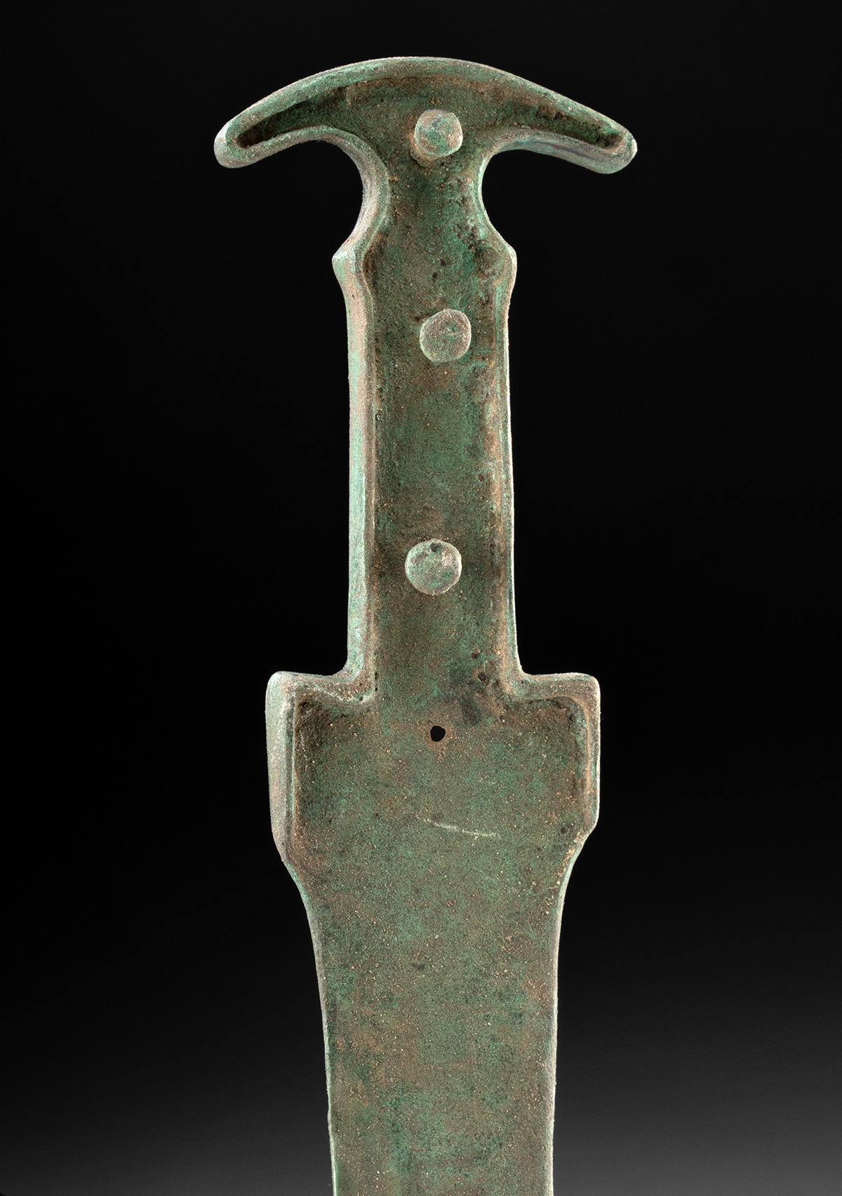 Lot 134, Auction 4/3/2026: Helladic Bronze Dagger - Integral Hilt - Image 3