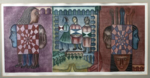 Lot 289, Auction 4/20/2026: Rodolfo Morales Engraving - Trilogia