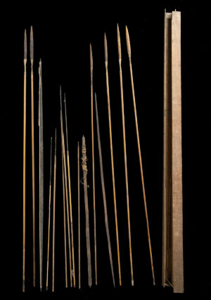 Lot 196, Auction 4/3/2026: Amazon Basin Indigenous Hunting Bows & Arrows