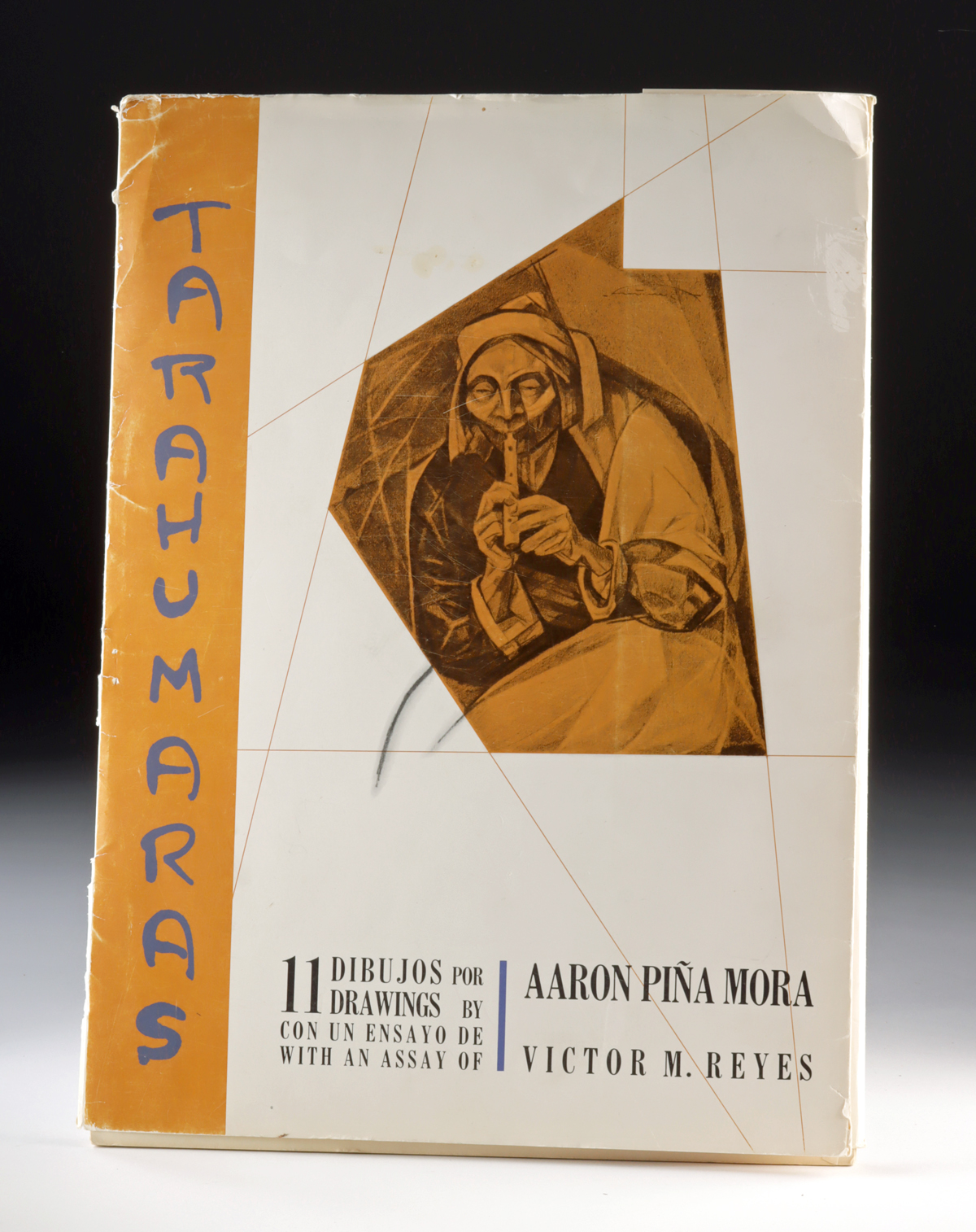 Lot 243, Auction 4/3/2026: "Tarahumaras: 11 Drawings by Aaron Pina Mora" (1966)