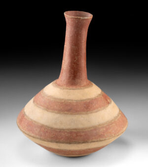 Lot 30, Auction 4/20/2026: Quapaw Polychrome Water Bottle