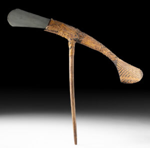 Lot 120, Auction 4/3/2026: Large Papua New Guinea Mount Hagen Stone Axe