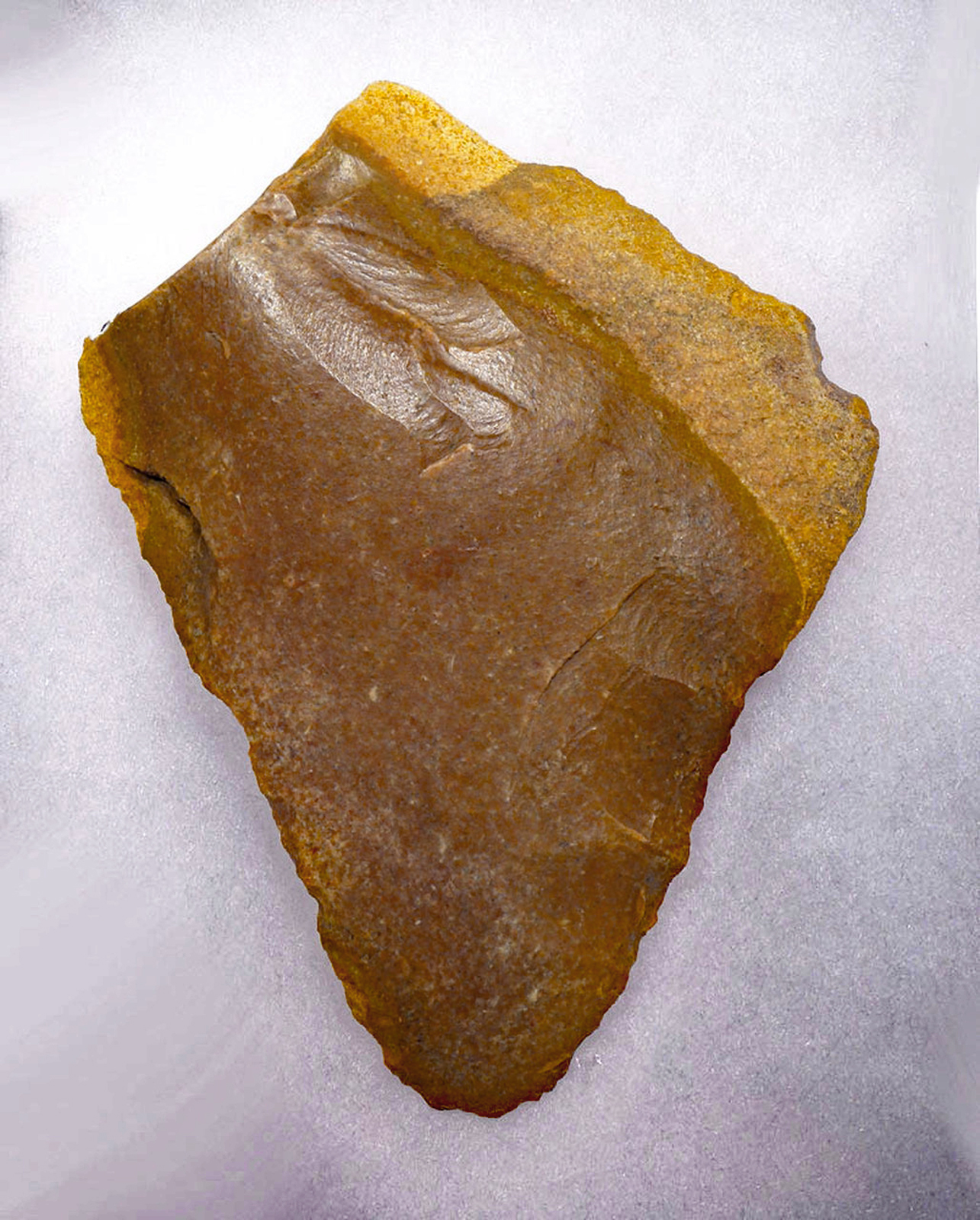 Lot 146a, Auction 4/3/2026: Mousterian Neanderthal Jasper Hand Axe Fontmaure France - Image 6