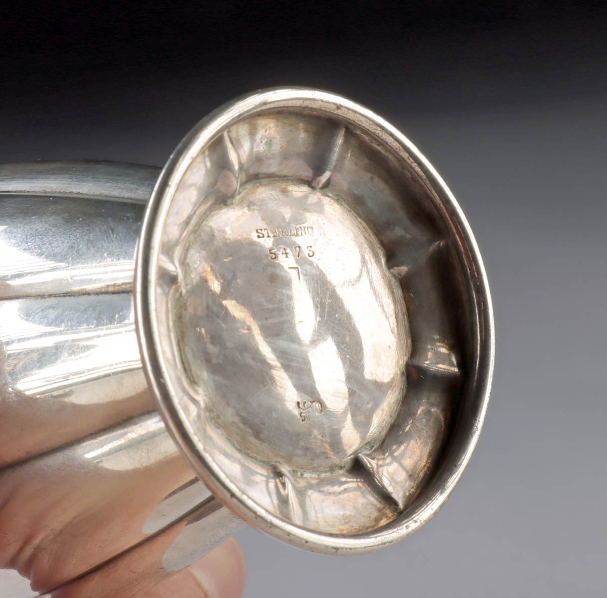 Lot 146, Auction 4/12/2026: Two Antique English & American Silver Muffineers - Image 5