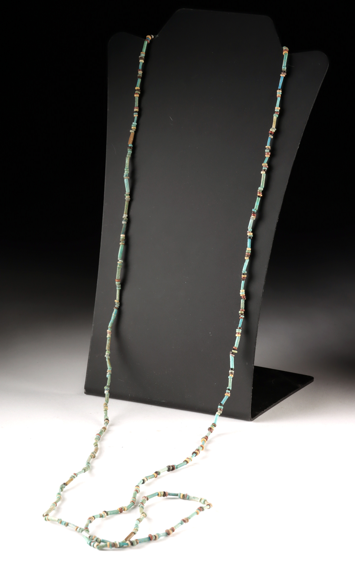 Lot 81, Auction 4/12/2026: Three Egyptian Faience Necklaces, Choker & Rope Lengths - Image 4