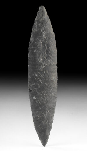 Lot 66b, Auction 4/20/2026: Aztec Chert Ceremonial Knife Blade