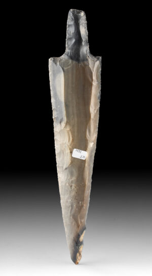 Lot 61b, Auction 4/20/2026: Maya Chert Uniface Blade - Spear Form