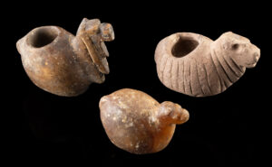 Lot 73a, Auction 4/20/2026: Post-Conquest Inca Llama Canopas - Group of Three