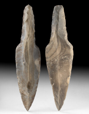 Lot 61, Auction 4/20/2026: Maya Chert Uniface Blades - Belize