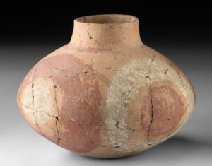Lot 16a, Auction 4/20/2026: Mississippian Quapaw Painted Pottery Jar