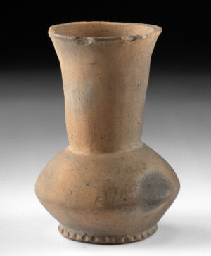Lot 21, Auction 4/20/2026: Ancient Mississippian Pottery Bottle Carinated Form