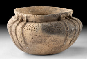 Lot 27, Auction 4/20/2026: Caddo Mississippian Pottery Vessel Stippled Surface