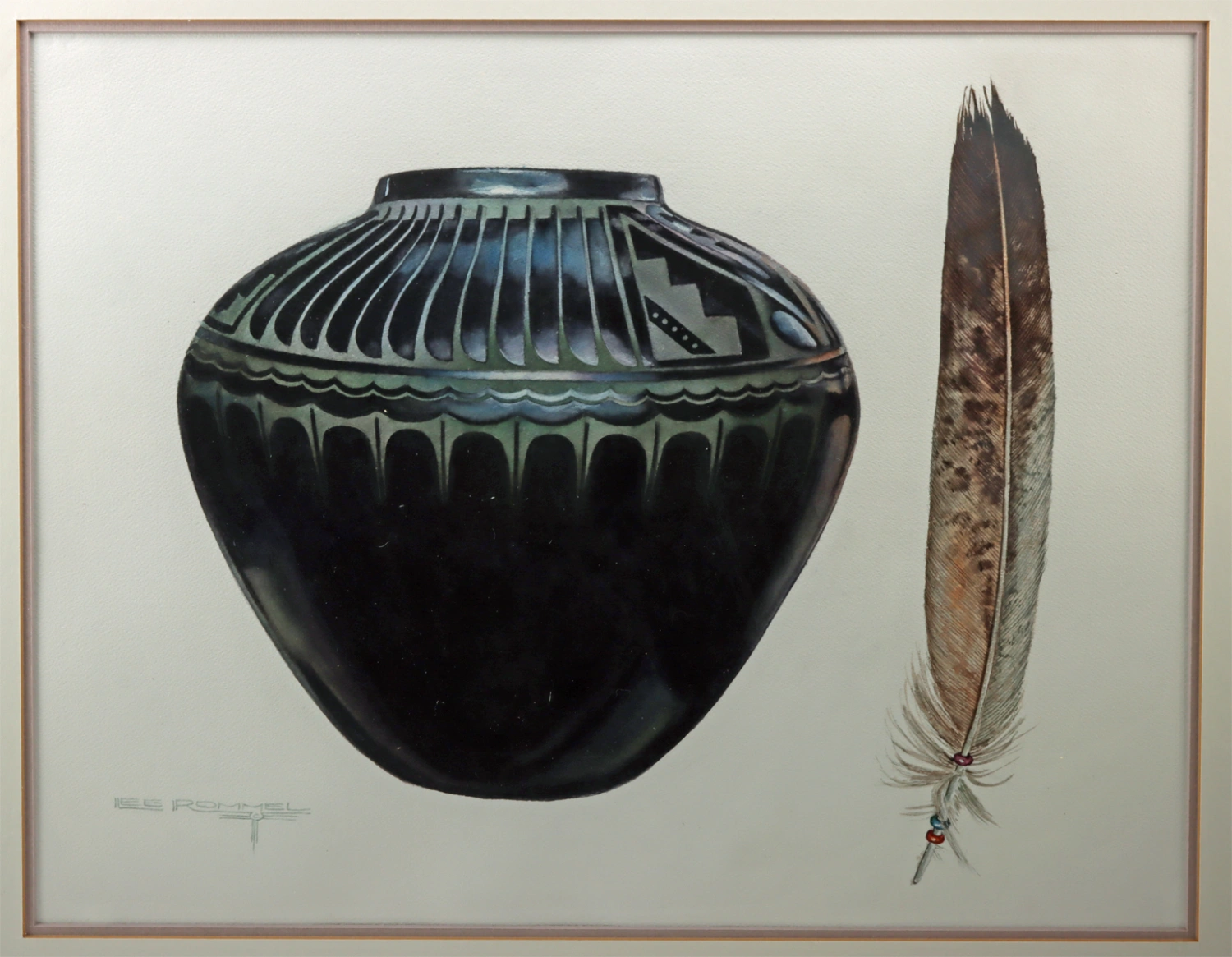 Lee Rommel Watercolor Painting "Spirit Water" (Auction 2026-06-05, Lot 10A) - Image 3